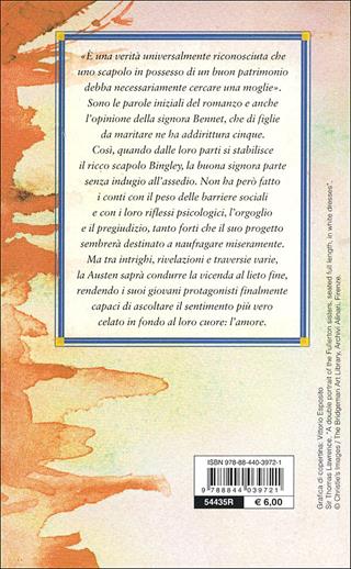 Orgoglio e pregiudizio - Jane Austen - Libro Demetra 2012, Nuovi acquarelli | Libraccio.it