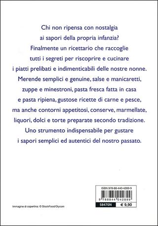 Le ricette della nonna. Il mio ricettario di casa. Per raccogliere le mie ricette più buone  - Libro Demetra 2012, Voglia di cucinare | Libraccio.it