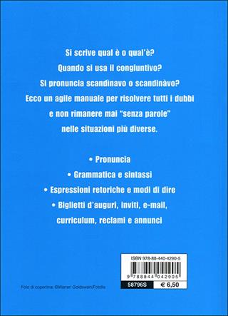 Parlare e scrivere senza errori - Sabrina Carollo - Libro Demetra 2013, Best Seller Pocket | Libraccio.it