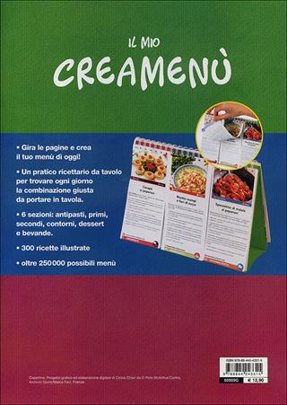 Il mio crea menù  - Libro Demetra 2013, Cucina 3D | Libraccio.it