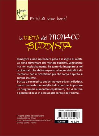La dieta del monaco buddista - Cristina Grande, Federico Vignati - Libro Demetra 2014, Happy for me | Libraccio.it