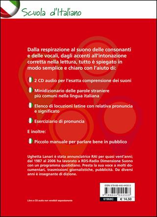 Manuale di dizione e pronuncia. Con 2 CD Audio - Ughetta Lanari - Libro Demetra 2014, Scuola di italiano | Libraccio.it