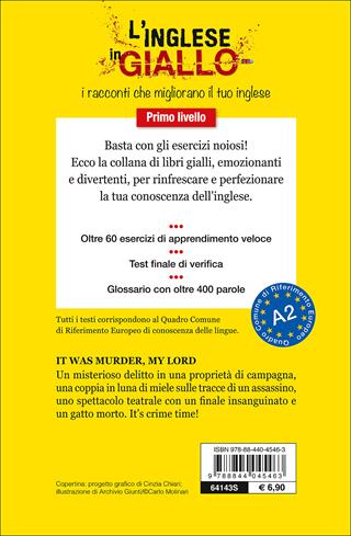 It was murder my Lord. I racconti che migliorano il tuo inglese! Primo livello - Michael Bacon, Anne Ellsworth - Libro Demetra 2015, L'inglese in giallo | Libraccio.it