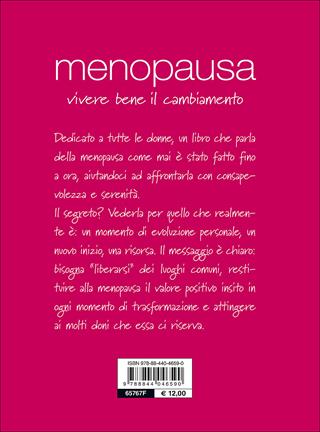 Menopausa. Vivere bene il cambiamento - Antonio Canino, Nicla Vozzella - Libro Demetra 2016, Salute medicina e benessere | Libraccio.it