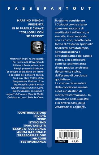 Colloquio con se stesso - Marco Aurelio - Libro Demetra 2017, Passepartout | Libraccio.it