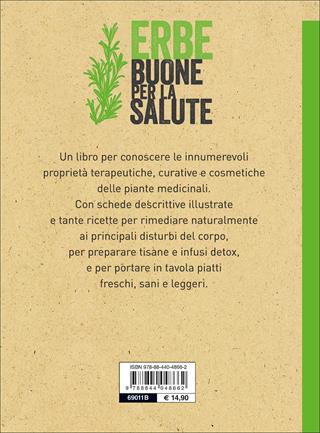 Erbe buone per la salute. Il ricettario completo  - Libro Demetra 2017, Rimedi naturali | Libraccio.it