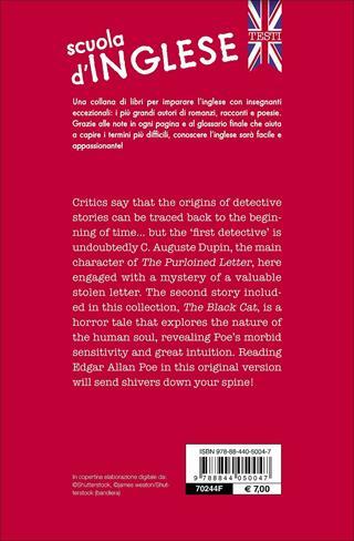 The purloined letter-The black cat - Edgar Allan Poe - Libro Demetra 2017, Scuola di inglese. Testi | Libraccio.it