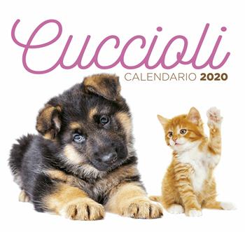 Cuccioli. Calendario desk 2020  - Libro Demetra 2019 | Libraccio.it