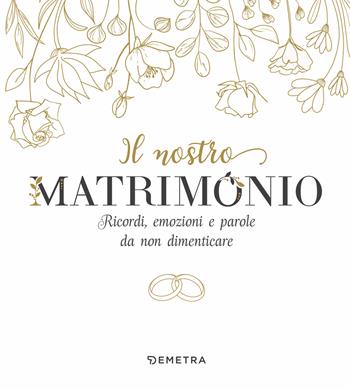 Il nostro matrimonio. Ricordi, emozioni e parole da non dimenticare  - Libro Demetra 2024, Planner | Libraccio.it