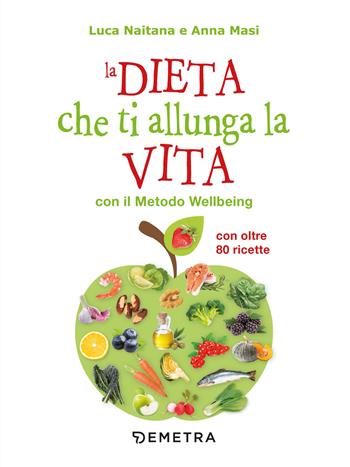 La dieta che ti allunga la vita con il Metodo Wellbeing - Luca Naitana, Anna Masi - Libro Demetra 2023, Dieta e benessere | Libraccio.it