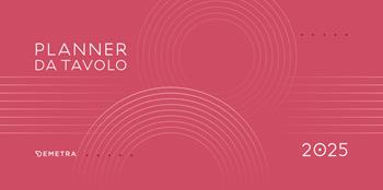 Planner da tavolo 2025  - Libro Demetra 2024 | Libraccio.it