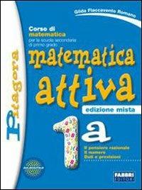 Matematica attiva. Vol. 1A-1B. Con prove INVALSI. Con espansione online - Gilda Flaccavento Romano - Libro Fabbri 2010 | Libraccio.it