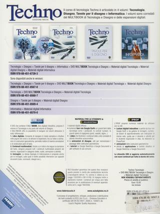 Techno. Tecnologia-Disegno-Tavole da disegno. Con DVD-ROM. Con espansione online  - Libro Fabbri 2012 | Libraccio.it