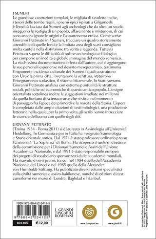 I sumeri - Giovanni Pettinato - Libro Bompiani 2005, Tascabili. Saggi | Libraccio.it