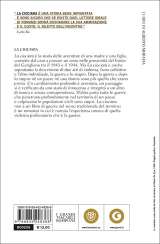 La ciociara - Alberto Moravia - Libro Bompiani 2001, I grandi tascabili | Libraccio.it