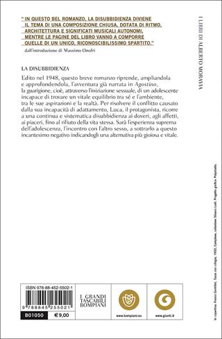 La disubbidienza - Alberto Moravia - Libro Bompiani 2003, Tascabili. Romanzi e racconti | Libraccio.it
