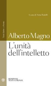 L' unità dell'intelletto. Testo latino a fronte