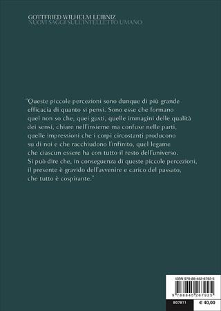 Nuovi saggi sull'intelletto umano. Testo francese a fronte - Gottfried Wilhelm Leibniz - Libro Bompiani 2011, Il pensiero occidentale | Libraccio.it