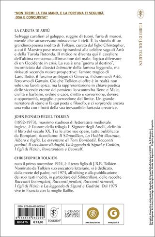 La caduta di Artù. Testo inglese a fronte - John R. R. Tolkien - Libro Bompiani 2015, Tascabili | Libraccio.it