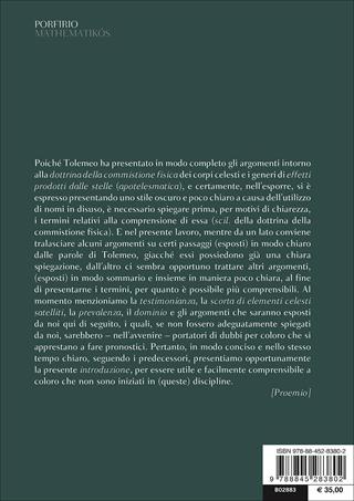 Mathematikós. Testo greco a fronte - Porfirio - Libro Bompiani 2017, Il pensiero occidentale | Libraccio.it