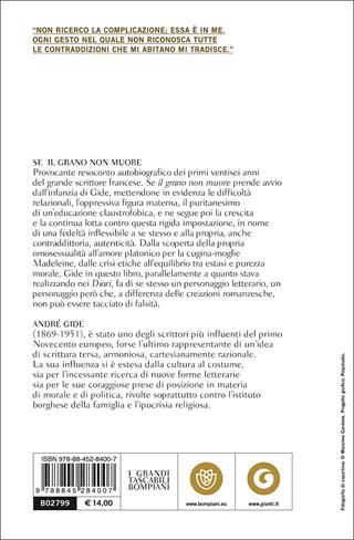 Se il grano non muore - André Gide - Libro Bompiani 2017, Tascabili narrativa | Libraccio.it