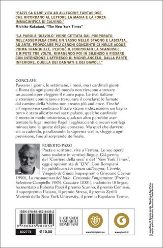 Conclave - Roberto Pazzi - Libro Bompiani 2017, Tascabili narrativa | Libraccio.it