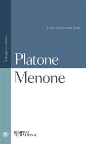 Menone. Testo greco a fronte