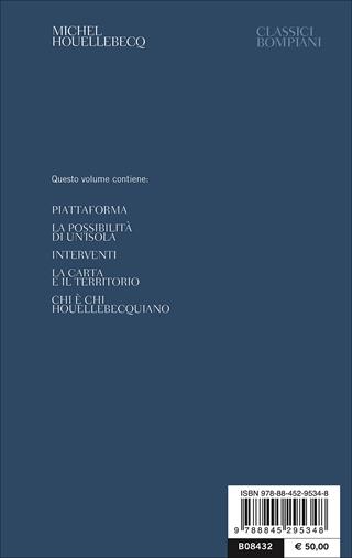 Opere. Vol. 2: (2001-2010) - Michel Houellebecq - Libro Bompiani 2017, Classici | Libraccio.it