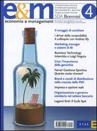 Economia & Management. Vol. 4  - Libro Rizzoli 2008, ETAS Economia & management | Libraccio.it