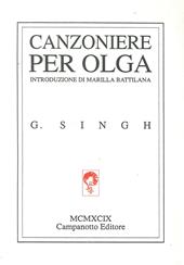 Canzoniere per Olga. Testo inglese a fronte