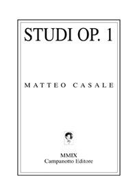 Studi Op.1 - Matteo Casale - Libro Campanotto 2009, Zeta line | Libraccio.it
