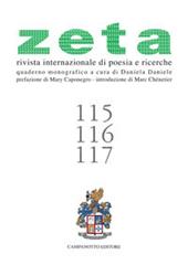 Zeta. Rivista internazionale di poesia e richerche. Vol. 115-117