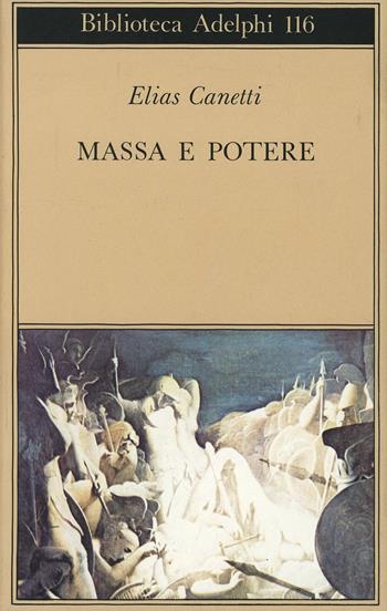 Massa e potere - Elias Canetti - Libro Adelphi 1981, Biblioteca Adelphi | Libraccio.it