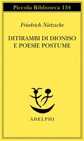 Ditirambi di Dioniso e Poesie postume