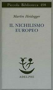 Il nichilismo europeo