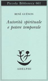 Autorità spirituale e potere temporale