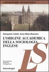 L' origine accademica della sociologia inglese
