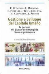 Gestione e sviluppo del capitale umano. Le persone nel bilancio dell'intangibile di un'organizzazione