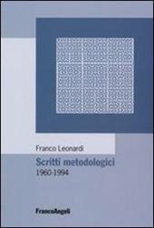 Scritti metodologici 1960-1994