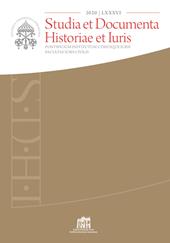 Studia et documenta historiae et iuris (2020). Vol. 86