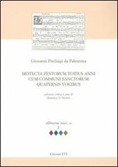 Motecta festorum totius anni cum communi sanctorum quaternis vocibus