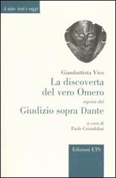 La discoverta del vero Omero-Giudizio sopra Dante