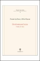 Morfosintassi latina. Punti di vista