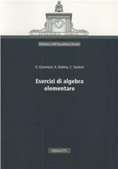 Esercizi di algebra elementare