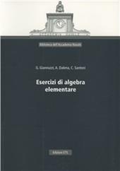 Esercizi di algebra elementare