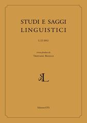 Studi e saggi linguistici (2012). Vol. 2