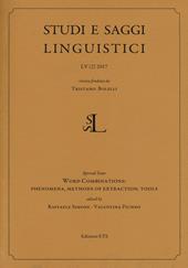 Studi e saggi linguistici (2017). Vol. 2