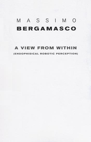 A view from within (endophysical robotic perception). Ediz. a colori - Massimo Bergamasco - Libro Edizioni ETS 2018 | Libraccio.it