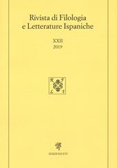 Rivista di filologia e letterature ispaniche (2019). Vol. 22