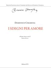 I sdegni per amore. Ediz. critica